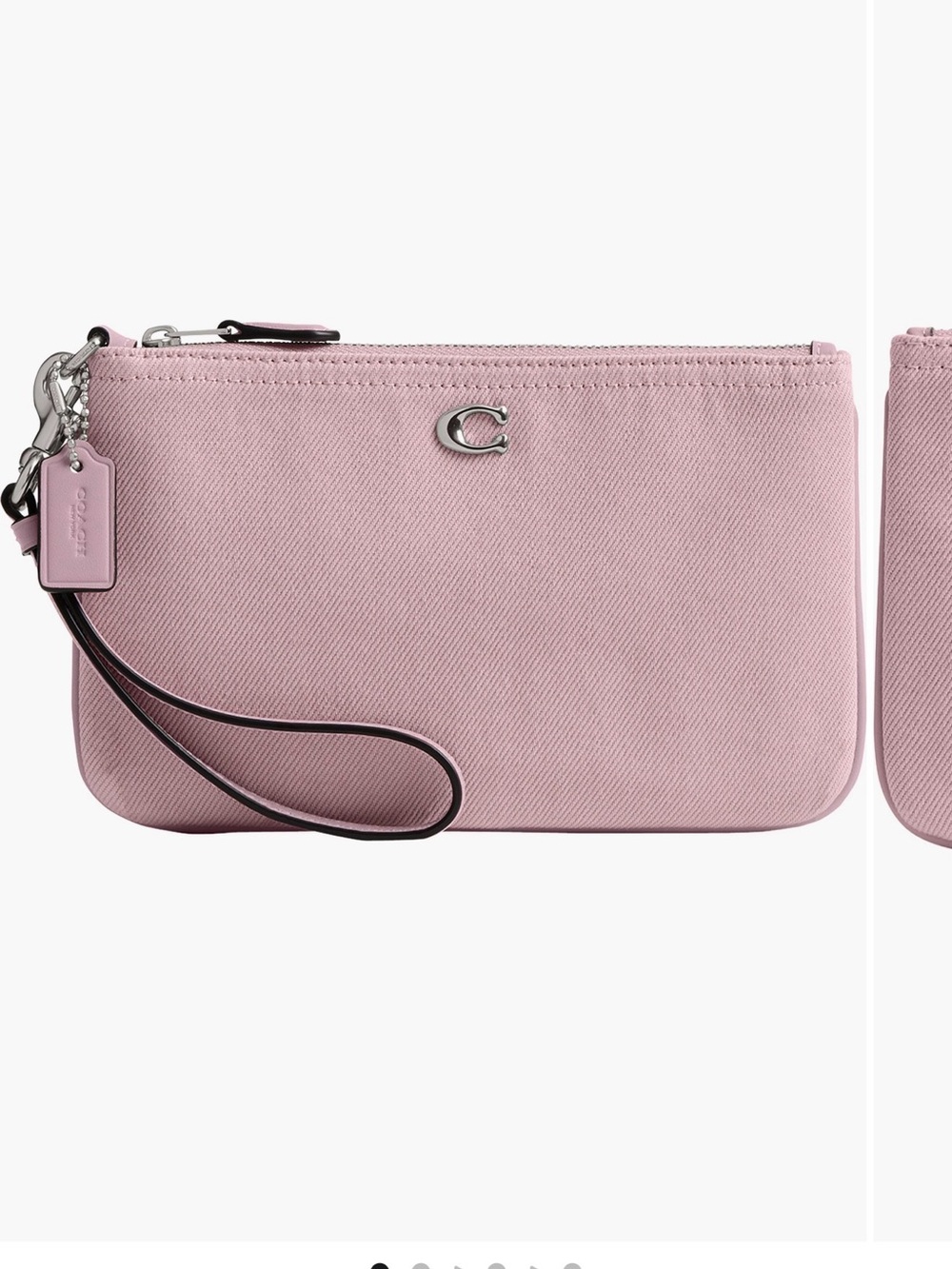 Coach Pink Wristlet Clutch - Picture 3 of 3